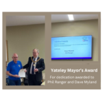 Mayor’s Award for dedication to service